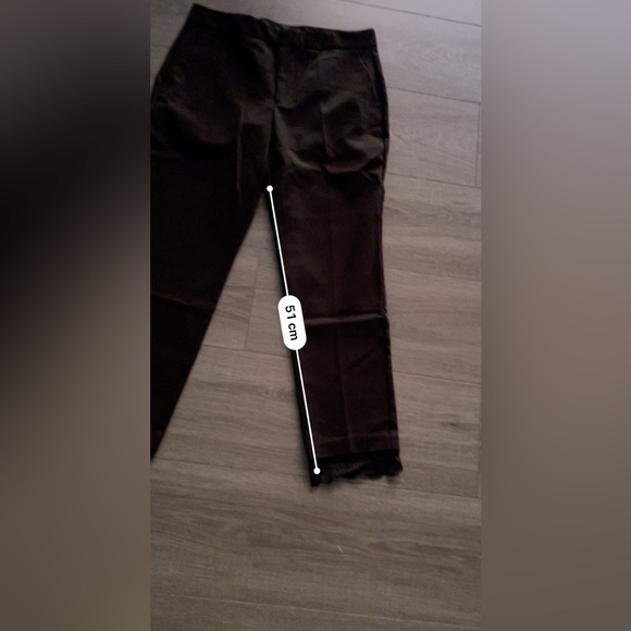 Zara. Black Pants with twist- Size:M - Picture 7 of 10